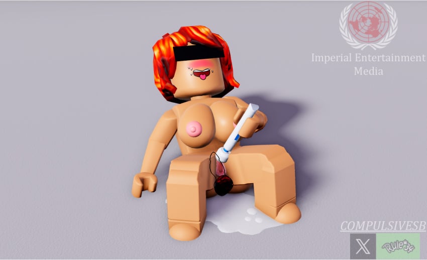 1female 1girl 1girls 3d acorn_hair ahe_gao anal_insertion breasts butt_plug compulsivesb cum_puddle dildo dildo_in_ass female female_focus female_only female_penetrated nipples puddle pussy roblox roblox_avatar roblox_background roblox_studio robloxian self_upload tagme twitter_logo vibrator watermark