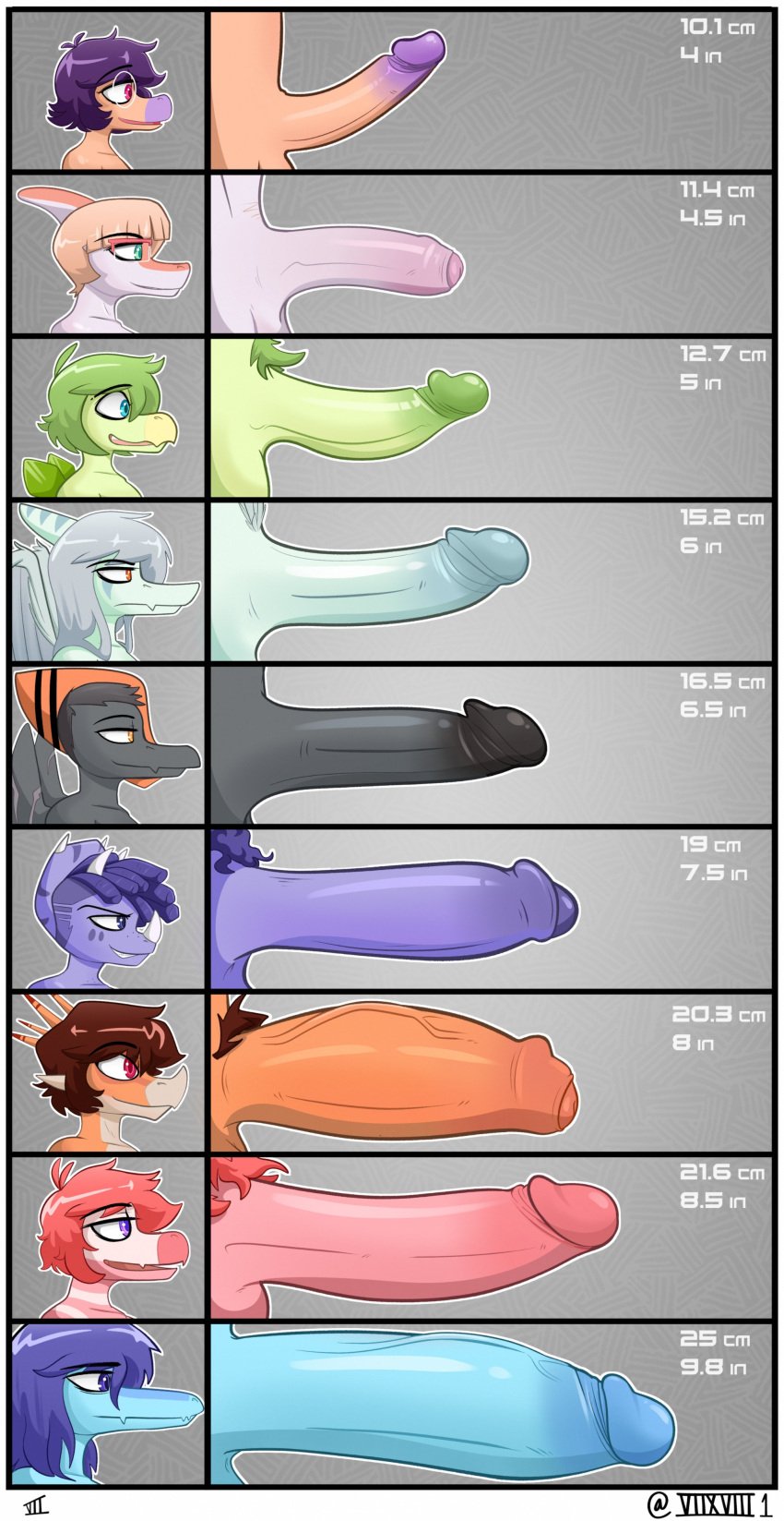 absurd_res anthro aquilops big_penis black_body blonde_hair blue_body blue_eyes blue_hair brown_hair cavemanon_studios ceratopsian chart comparing dinosaur dromaeosaurid erection eyewear facial_horn fang_(gvh) foreskin ftm_crossgender genitals glasses goodbye_volcano_high green_body green_eyes green_hair group hadrosaurid hair hi_res horn huge_penis leo_(gvh) liopleurodon long_hair male marine measurements microraptor multicolored_body naomi_(gvh) naser_(gvh) open_mouth orange_body ornithischian ornithopod parasaurolophus penis penis_chart penis_size_chart penis_size_difference plesiosaur pliosaur prehistoric_species pterodactylus pterosaur pubes purple_body purple_eyes purple_hair red_eyes red_hair reed_(gvh) reptile rosa_(gvh) round_glasses rule_63 sage_(gvh) scalie seven_(artist) short_hair side_view silver_hair size_chart snoot_game stegosaurian stegosaurus stella_(gvh_beta) text theropod thyreophoran triceratops trish_(gvh) two_tone_body uncensored vein veiny_penis velociraptor wings