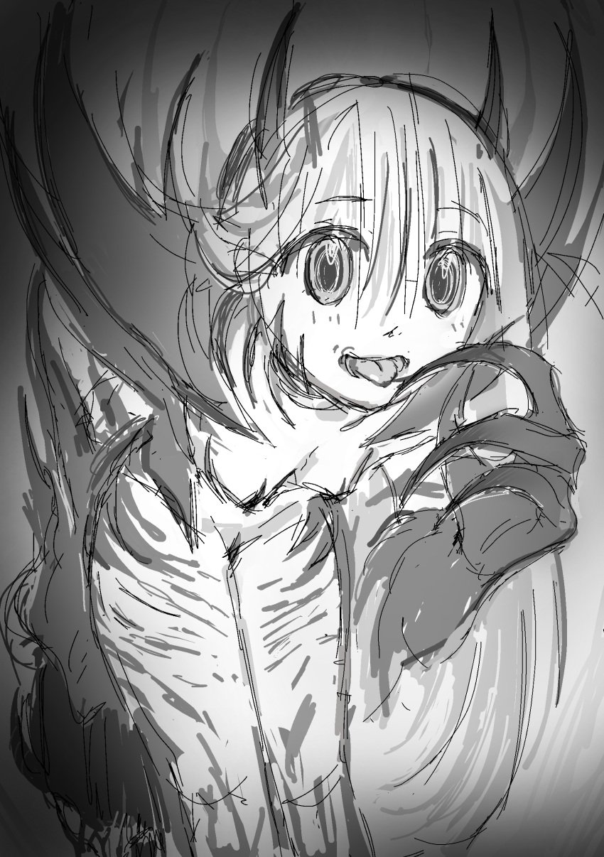 1girls 2025 @_@ bangs_over_eyes blush blush_lines claws cleft_of_venus corruption crazy_eyes crazy_smile cuts demon demon_girl demon_horns detached_head dota_2 female female_only head_on_hand holding_detached_head horns humanized long_bangs long_hair looking_at_viewer monochrome open_mouth original_character popisya rule_63 scar scars_on_thighs self_upload shadow_fiend sketch skinny small_breasts spikes spiral_eyes tounge_out vignette white_background wide-eyed wide_eyed yandere young