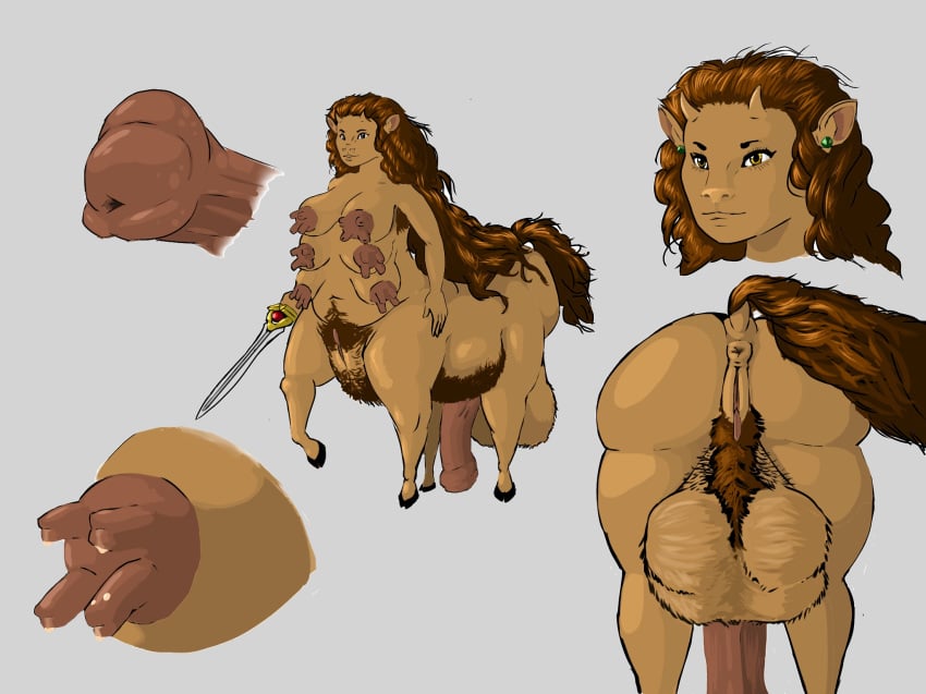 2_pussies 6_breasts anthro anus areola artist_request ass backsack balls big_breasts bovine breasts brown_hair centaur character_request chubby clitoris corruption_of_champions earrings flaccid flared_penis frontal_taur_genitals frontal_taur_pussy full-package_futanari furry futa futanari gigantic_areola gigantic_testicles herm hermaphrodite horns horseballs horsecock horsepussy huge_areolae huge_ass huge_breasts huge_clitoris huge_nipples huge_testicles hyper hyper_penis hyper_testicles intersex lactation large_clitoris long_hair model_sheet multi_balls multi_breast multi_genitalia multi_nipple multi_pussy nipples penis perky_breasts plump pointy_ears pubic_hair pussy semi-erect source_request taur testicles thick_thighs thighs transformation wide_hips yellow_eyes