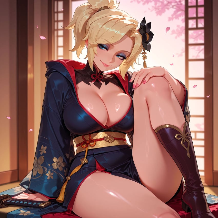 Angela Ziegler (Mercy (Overwatch)) Rule 34 Image