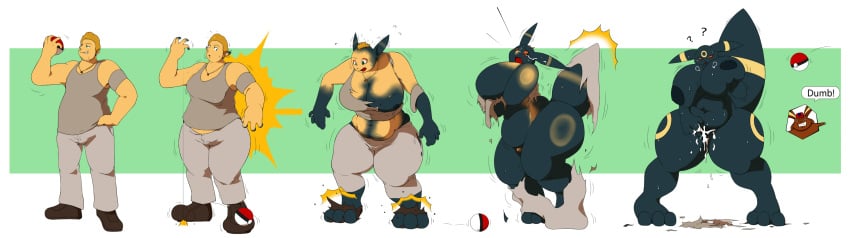 1boy 1girls areolae breast_expansion breasts cleavage eeveelution female fingering gender_transformation large_breasts lopunny male masturbation nintendo nipples nken pokémon_(species) pokemon pokemon_(species) pokemorph pussy pussy_juice rule_63 sequence transformation umbreon voluptuous wide_hips