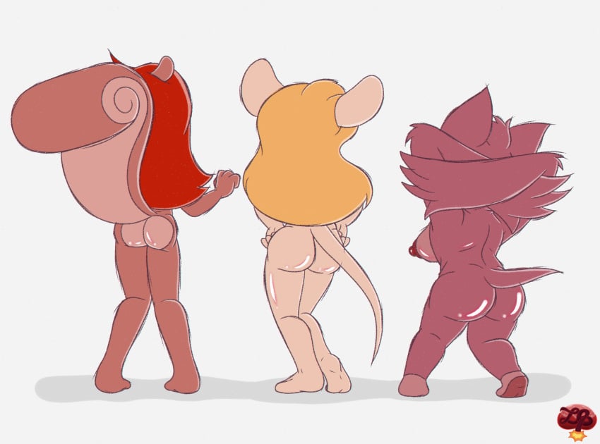 Foxglove (Chip 'N Dale Rescue Rangers) Rule 34 Image