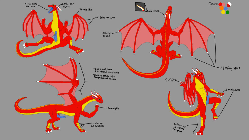 dragon katuro knot male model_sheet nemnth penis