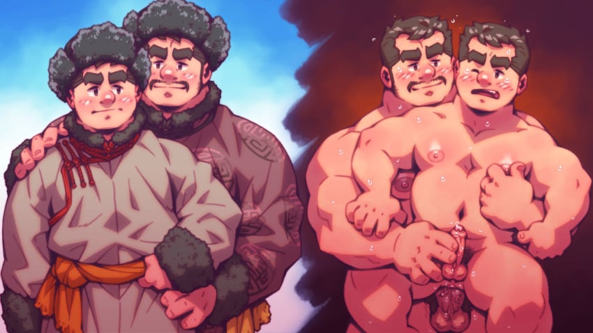 2boys abs age_difference anal anal_sex balls bara big_dom_small_sub big_muscles big_pecs blush brown_hair carrying carrying_partner chest_hair daddy dilf dominant dominant_human dominant_male domination erection father father_and_son father_penetrating_son gay_incest hair hairy hairy_male huge_muscles huge_pecs human human_dominating_human human_on_human human_penetrated human_penetrating human_penetrating_human hunk incest larger_human larger_male makumoon male male/male male_only male_penetrated male_penetrating male_penetrating_male muscular muscular_human muscular_male nude older_dom_younger_sub older_human older_male older_man_and_younger_boy older_on_young older_penetrating_younger pecs penis pubic_hair size_difference smaller_human smaller_male smaller_penetrated son stubble submissive submissive_human submissive_male sweat yaoi younger_human younger_male younger_penetrated