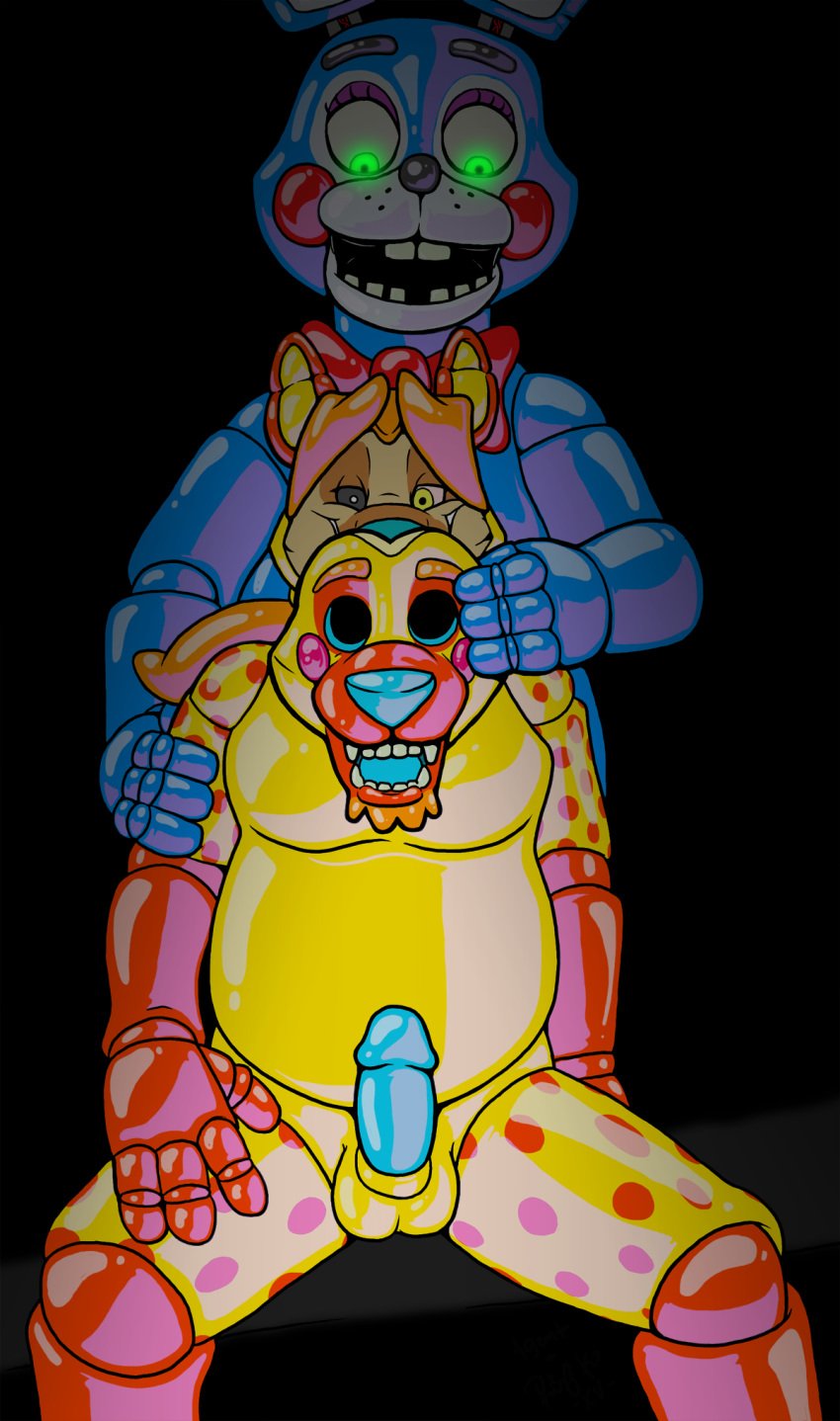 agent animatronic five_nights_at_freddy's hyena lagomorph machine mammal mask plastic rabbit rip_k robot shiny suit transformation video_games