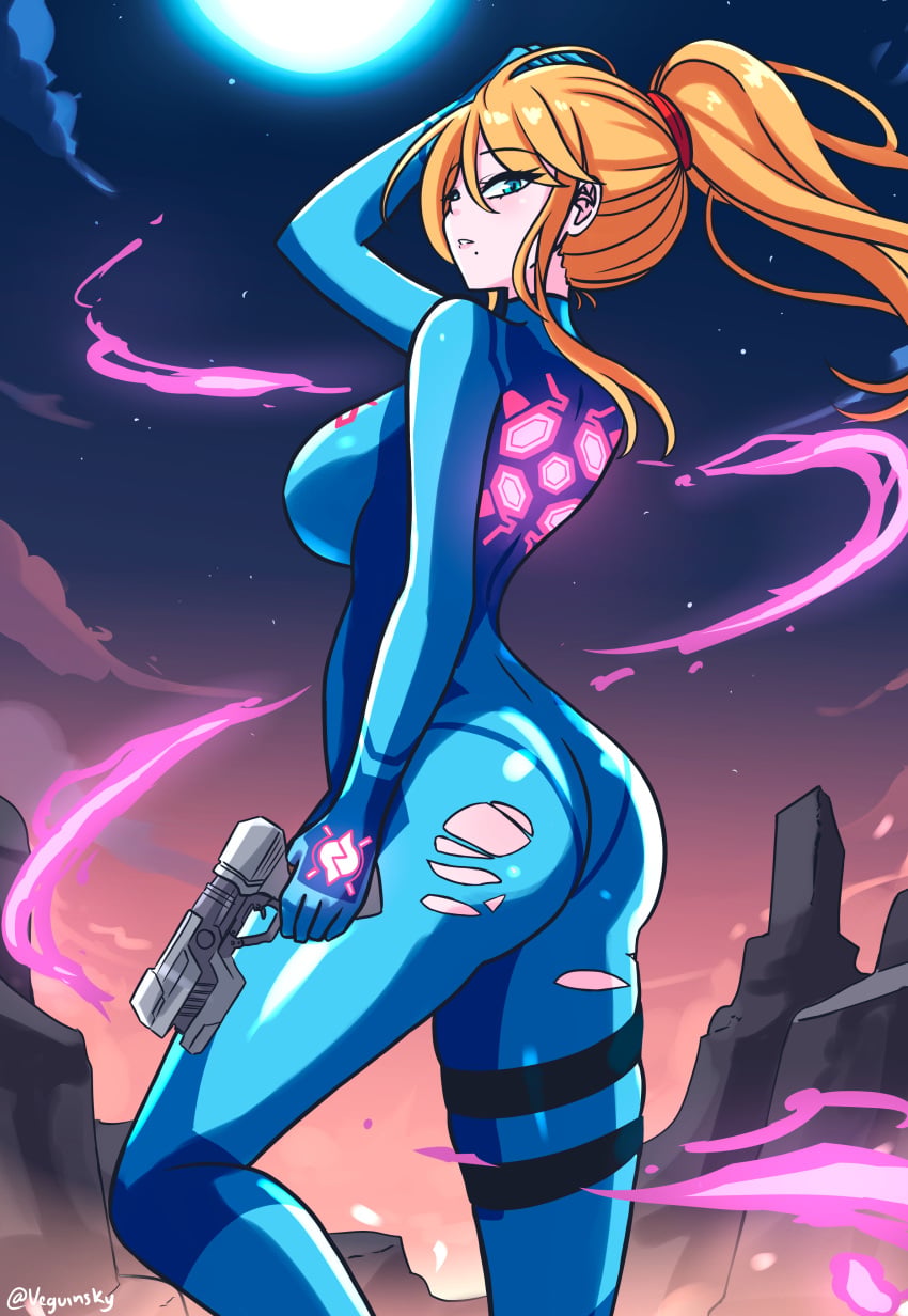 Samus Aran (Metroid) Rule 34 Image
