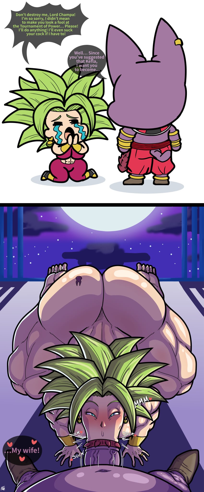 1boy 1girls afreetime alternate_ass_size alternate_breast_size alternate_version_available ass ass_bigger_than_head big_ass big_breasts blowjob blowjob_face breasts caulifla champa champanized collaboration color cum cum_in_mouth cum_inside dragon_ball dragon_ball_super earrings ejaculation fellatio female female_saiyan fusion hands-free hands-free_paizuri happy happy_paizuri happy_sex heart huge_ass huge_breasts kale kefla kefla_(dragon_ball) large_ass large_breasts legendary_super_saiyan looking_at_penis male oral paizufella paizuri paizuri_on_lap partial_male penis pov pov_paizuri purple_skin saiyan straight sucking sucking_dick sucking_penis super_saiyan super_saiyan_2 tattoo theafreetime topless vlaimk wedding_ring