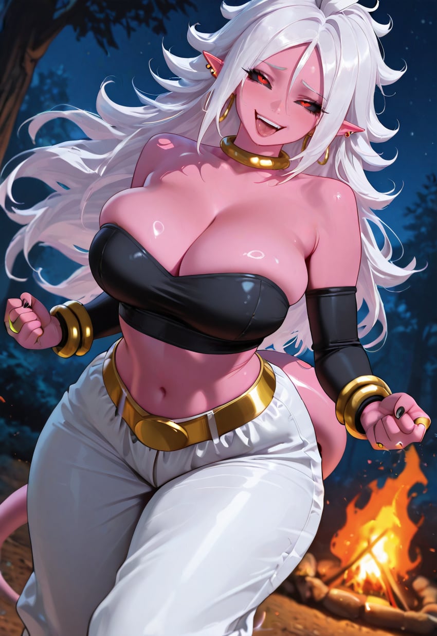 Android 21 (Dragon Ball) Rule 34 Image