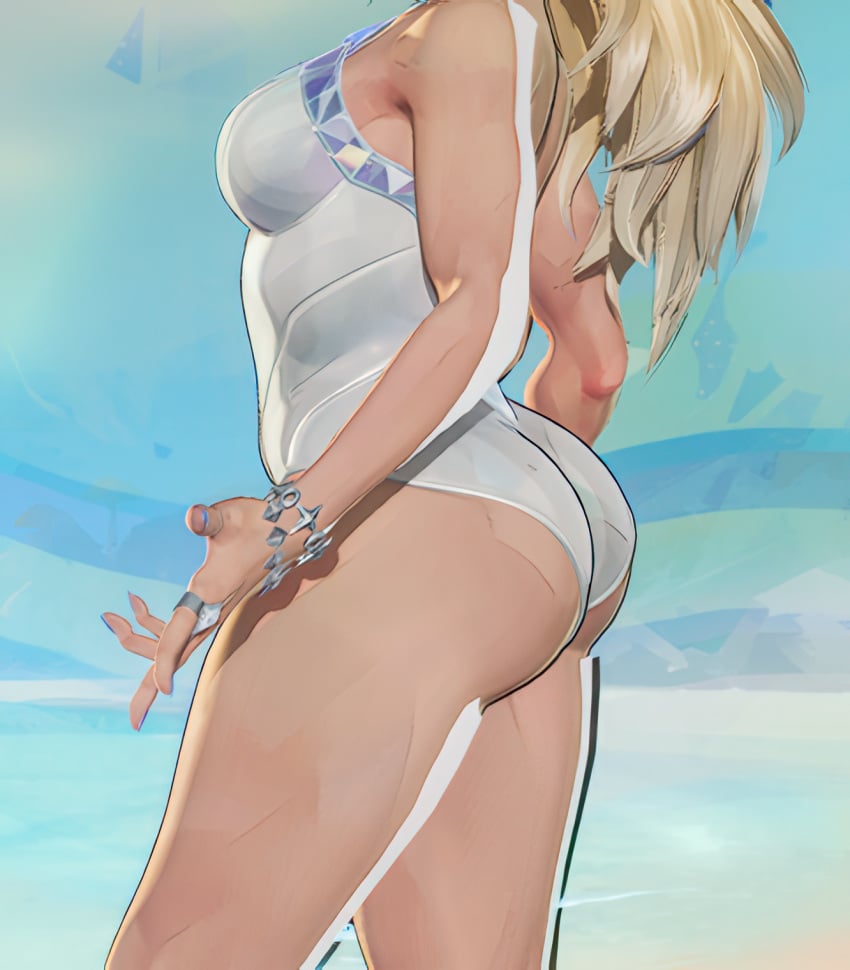 3d ass ass_focus big_ass emma_frost emma_frost_(marvel_rivals) emma_frost_(white_wave_queen) female female_only marvel marvel_rivals official_art thick_thighs