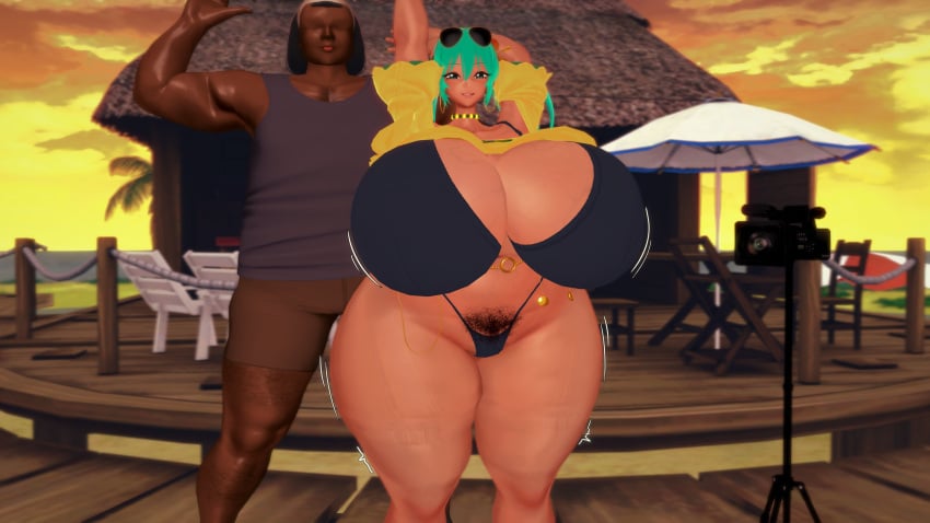 1boy1girl 3d ass big_ass big_belly big_breasts big_butt brazil brazilian brazilian_female brazilian_miku cyan_eyes cyan_hair hairy_pussy hatsune_miku huge_ass huge_breasts huge_butt huge_thighs juujia koikatsu male pubic_hair tan_body thick thick_ass thick_hips thick_legs thick_thighs thigh_highs thighs vocaloid voluptuous voluptuous_female