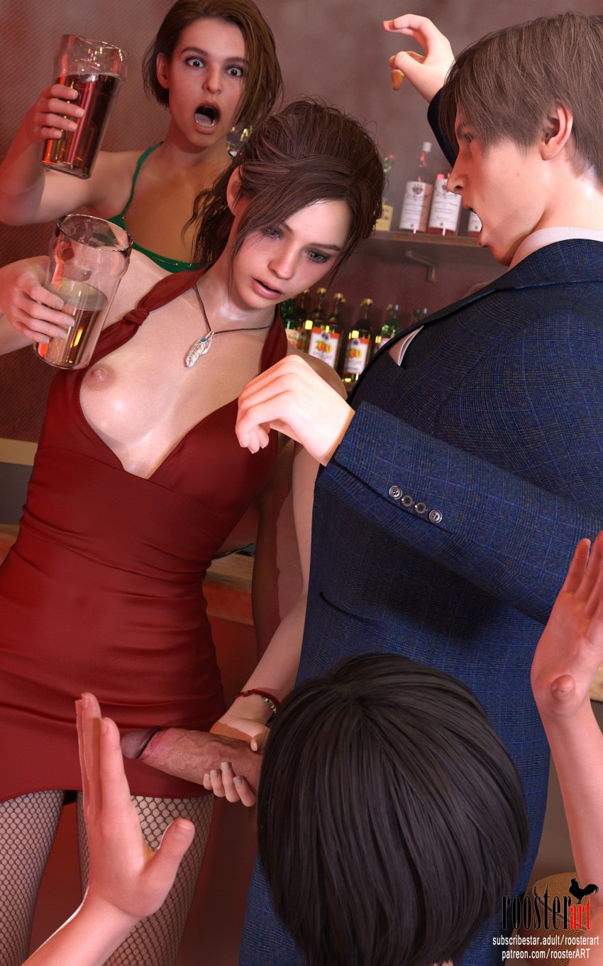 10:16 1boy3girls 3d 3girls1boy 4k ada_wong bar beer black_hair blush bracelet breast_out claire_redfield claire_redfield_(jordan_mcewen) drinking female fishnets jill_valentine jill_valentine_(sasha_zotova) large_penis leon_scott_kennedy male medium_hair necklace open_mouth patreon patreon_username penis penis_grab penis_out penis_tip red_dree resident_evil resident_evil_2 resident_evil_2_remake roosterart subscribestar_username suit veiny_penis video_game video_game_character video_game_franchise