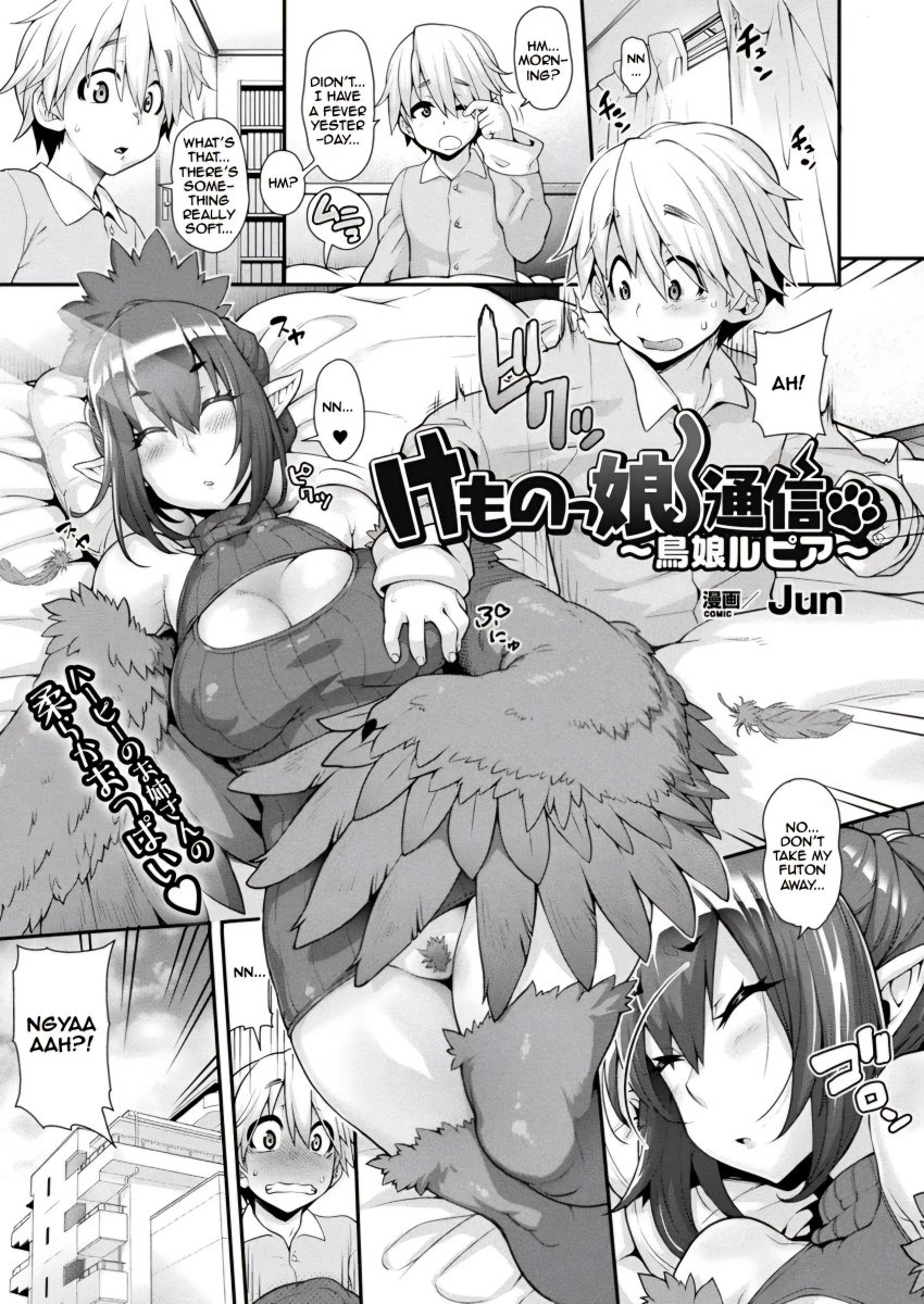 1girls bird_girl black_and_white breasts doujin doujinshi english english_text female female_focus greyscale harpy harpy_girl harpy_humanoid hetero_sex intercourse jun kemonokko_tsuushin kemonokko_tsuushin_~toriko_rupia~ monochrome monster monster_girl more_at_source penis_in_pussy penis_in_vagina piv pussy rupia_(kemonokko_tsuushin) sex straight straight_sex text translated uncensored vagina vaginal_penetration wings