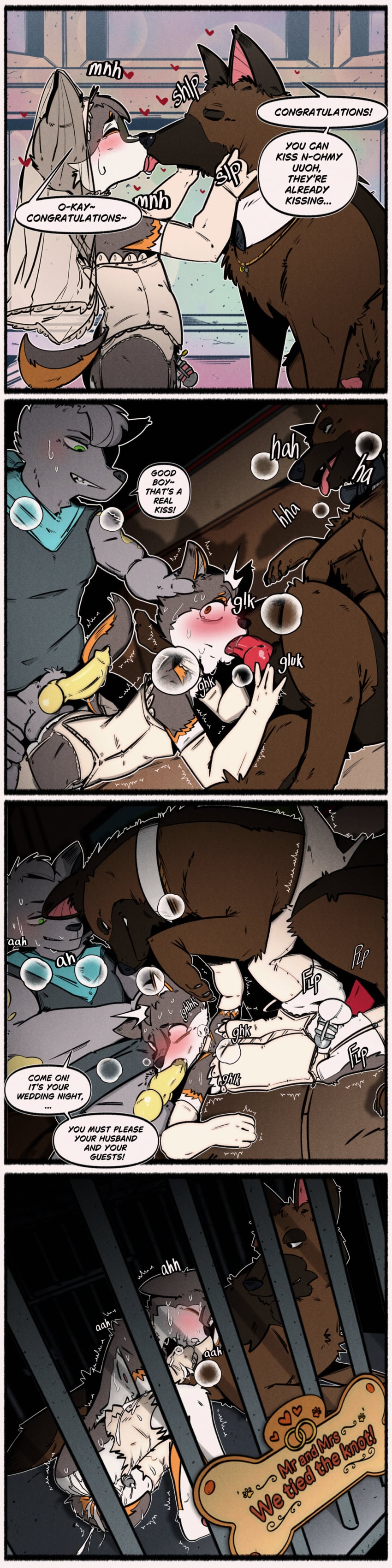 age_difference cage comic cub feral furry gay jfurby married_to_feral slave tagme text