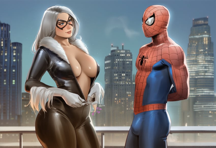 Black Cat (Marvel) Rule 34 Image