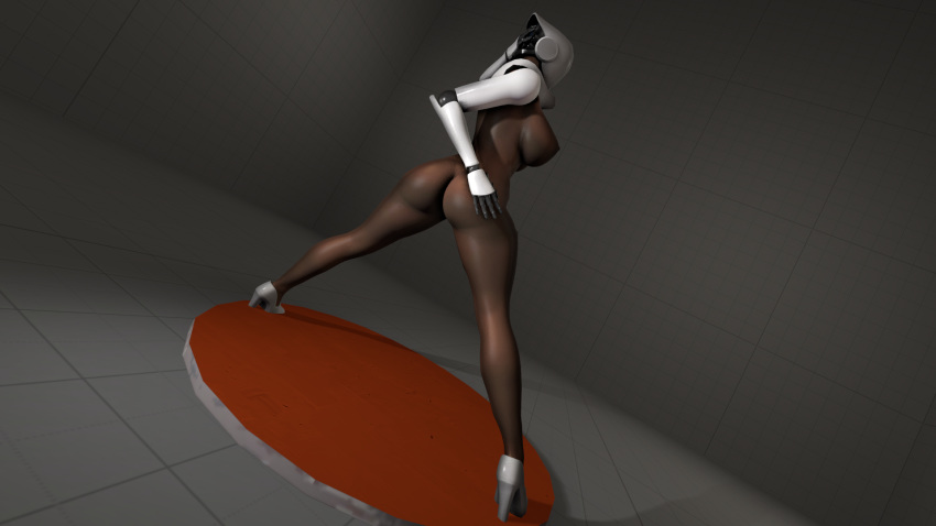 3d android ass bare_legs big_ass big_butt big_thighs breasts butt dark-skinned_female dark_skin error_lt faceless_female female haydee haydee_(game) high_heels large_ass large_breasts naked_footwear naked_heels nude presenting presenting_hindquarters robot source_filmmaker spread_legs thick thick_thighs thighs wide_hips