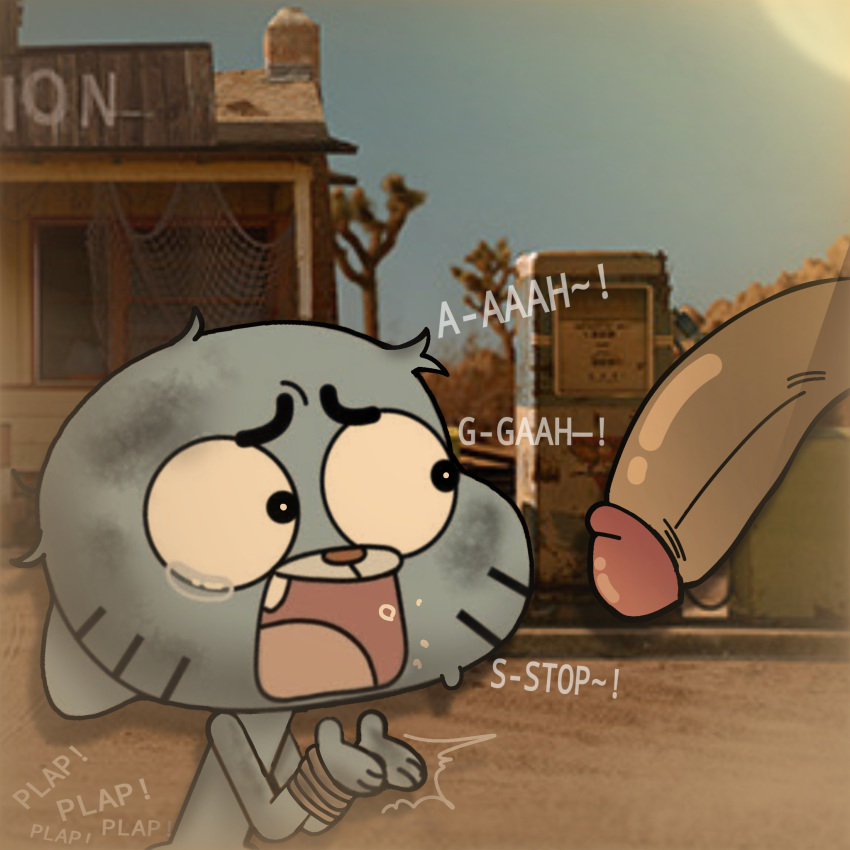 Gumball Watterson (The Amazing World Of Gumball) Rule 34 Image