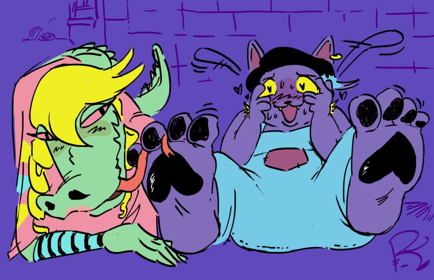 Bratty (Undertale) Rule 34 Image