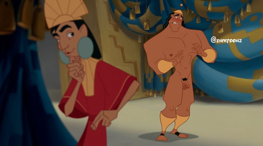 disney enmtoonz kronk kuzco male male/male male_only the_emperor's_new_groove