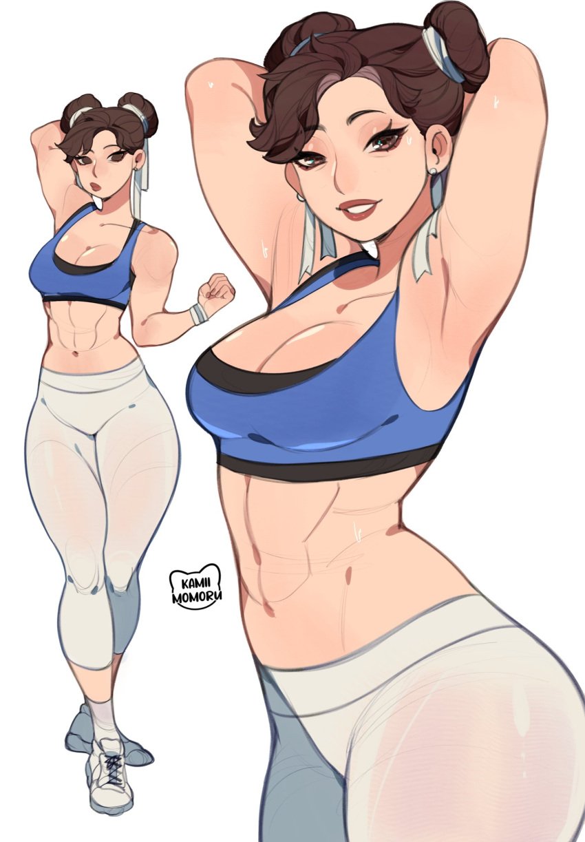 chun-li kamii_momoru street_fighter tagme