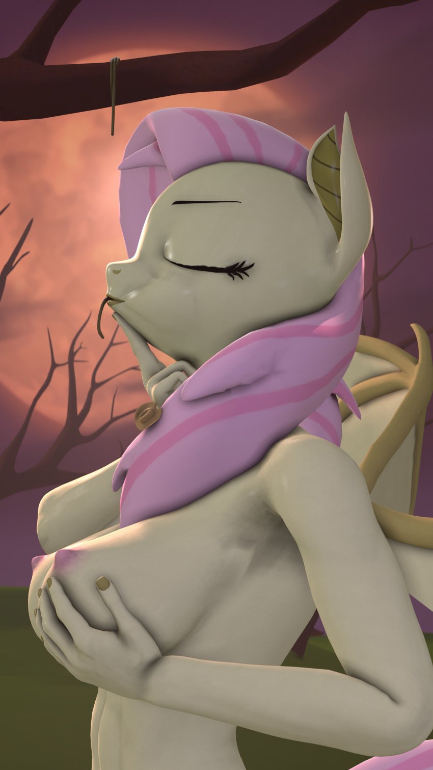 3d 4k 9:16 absurd_res anthro anthro_pred anthrofied applejack_(mlp) bat_pony branch breasts cheek_bulge closed_eyes clothing digital_media_(artwork) duo equid equine female female/female female_pred female_prey flutterbat_(mlp) fluttershy_(mlp) forced friendship_is_magic hand_on_breast hasbro hat headgear headwear hi_res horse macro mammal micro moon my_little_pony nipples nude offscreen_character pink_hair plant pony rope source_filmmaker_(artwork) stuffguy123 tree unwilling_prey vore yellow_body