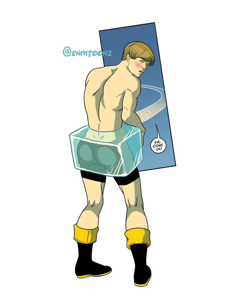 enmtoonz iceman_(x-men) male male_only marvel marvel_comics solo_male x-men