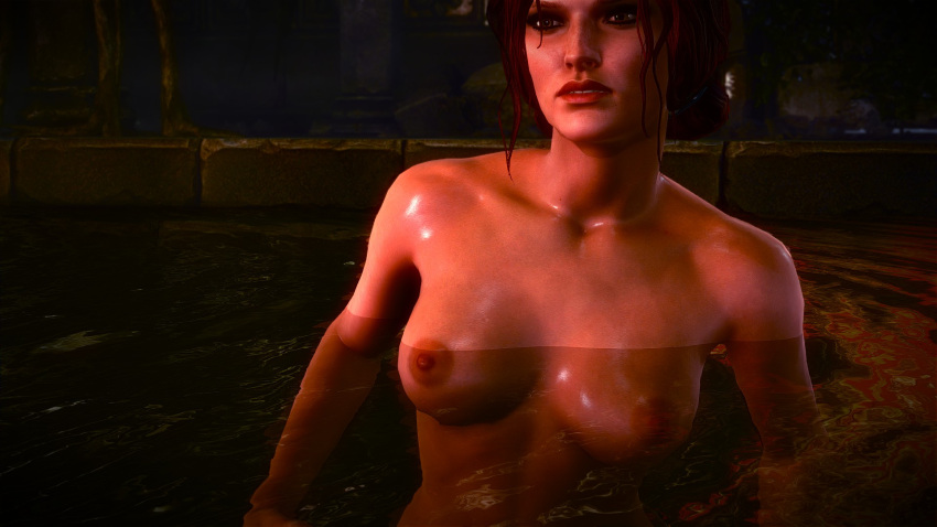 1girls 3d 3d_(artwork) 3d_model areolae bath bathhouse bathing big_breasts breasts brown_eyes cd_projekt_red cgi completely_naked completely_naked_female completely_nude completely_nude_female female game_cg in_water looking_at_another nude nude_female nudity official_art red_hair ruins seductive seductive_look sorceress standing standing_in_water the_witcher the_witcher_(series) the_witcher_2 the_witcher_2:_assassins_of_kings triss_merigold underground water wet wet_body wet_skin