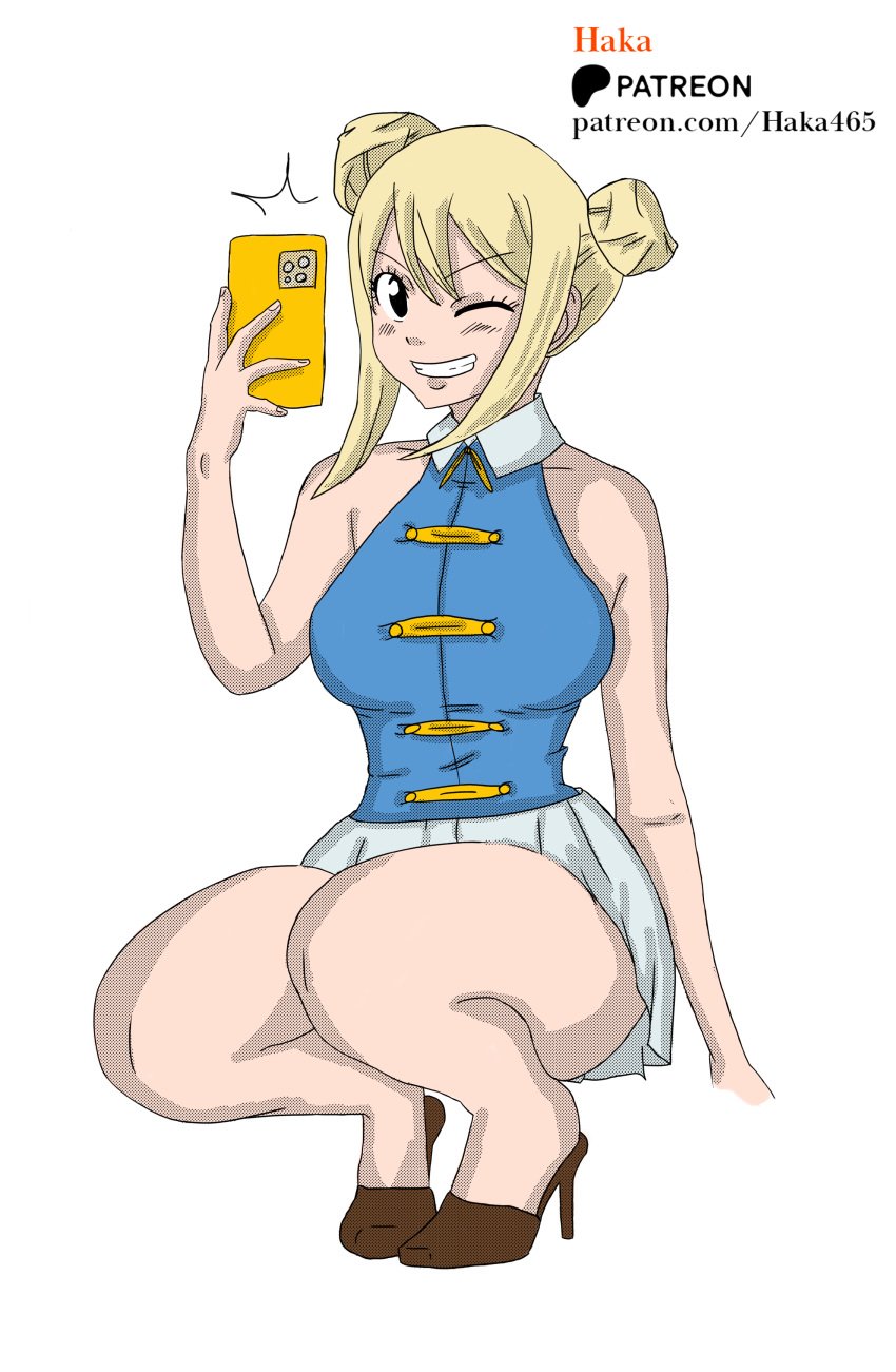 ass breasts fairy_tail haka465 lucy_heartfilia pose sexy