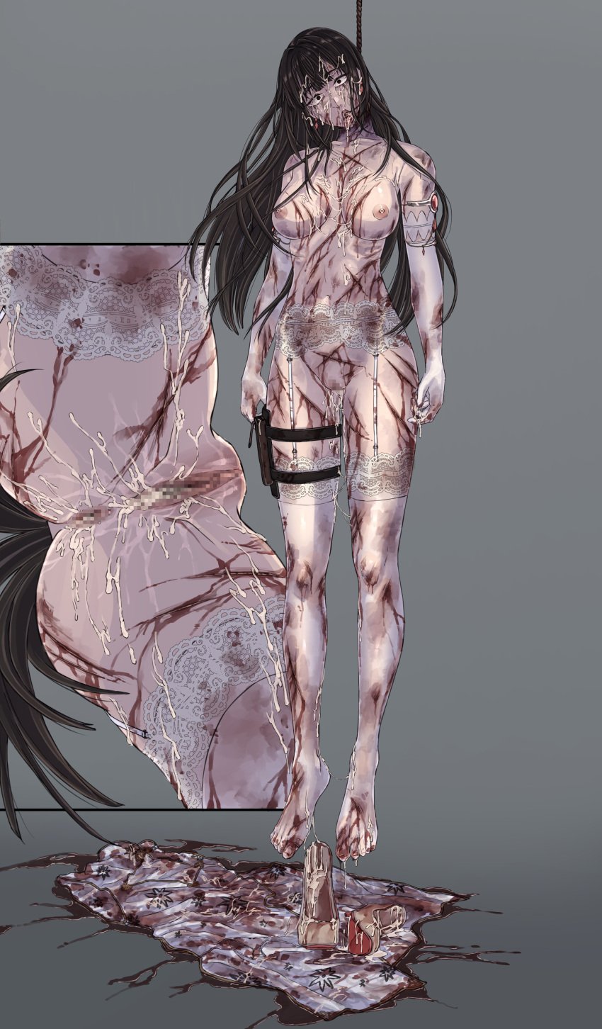 1girls 321714-chan black_hair blood breasts bukkake china_dress corpse cum_dump cum_in_ass cum_in_high_heels cum_in_mouth cum_in_pussy cum_on_body cum_on_breasts cum_on_china_dress cum_on_clothes cum_on_dress cum_on_face death female female_death guro hanged high_heels hua_die_meng large_breasts legwear long_gloves necrophilia tongue tongue_out whip_marks wounded