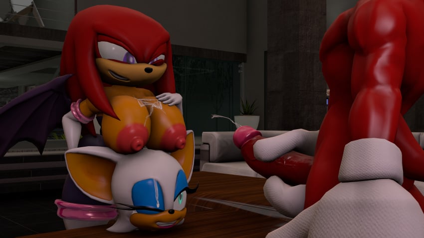 3d 3d_model breasts cum decapitation detachable detachable_head head_swap headless headmaster knuckles_the_echidna male_head/female_body masturbation mobian mobian_(species) mobian_bat modular nude penis rouge_the_bat sega sonic_(series) sonic_adventure_2 sonic_the_hedgehog_(series) source_filmmaker what