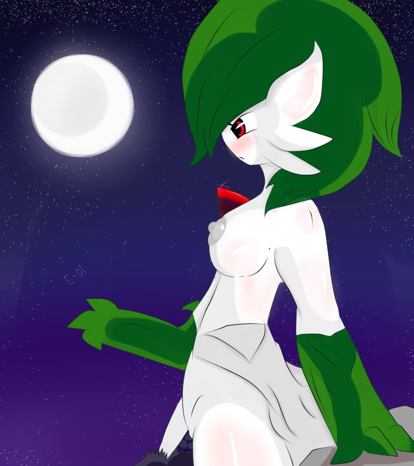 1boy 1girls 2016 anthro areola areolae black_fur blush breasts canine clothed clothing colored detailed_background e-01_(artist) erect_nipples erection eyelashes female female_gardevoir fur furry gardevoir gloves green_hair grey_nipples hair hi_res humanoid interspecies lucario male mammal moon mostly_nude night nintendo nipples open_mouth outdoors outside penetration penis pokemon pokemon_(species) pokemon_rse purple_fur pussy pussy_juice red_eyes sex short_hair simple_background sky star starry_sky straight vaginal_penetration video_games wet white_skin