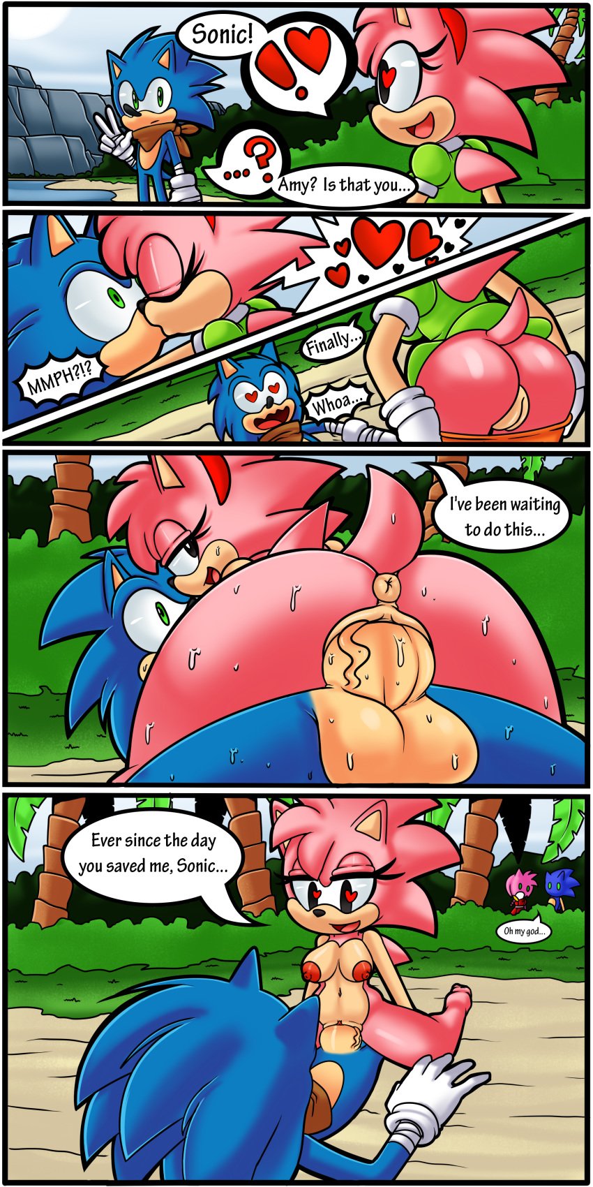 amy_rose big_ass big_butt big_penis breasts classic_amy_rose comic crossover english_text female galaxyviolet hedgehog huge_cock in_love inkbunny male mammal penis rape reverse_rape sega sonic_(series) sonic_boom sonic_cd sonic_the_hedgehog sonic_the_hedgehog_(series) superbunnygt text