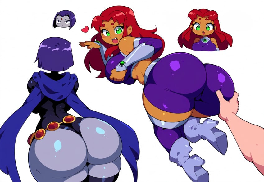 1boy 2girls ai_generated alien alien_girl anus ass big_ass big_breasts big_butt bottom_heavy breasts bubble_ass bubble_butt dat_ass dc dc_comics demon_girl dumptruck_ass duo fat_ass fat_butt females grey_body grey_skin half_demon high_heel_boots high_heels huge_ass huge_breasts huge_butt large_ass large_breasts large_butt leotard mullon novelai orange_body orange_skin pov raven_(dc) solo starfire superheroine tamaranean teen_titans thick_ass thick_thighs top_heavy wide_hips