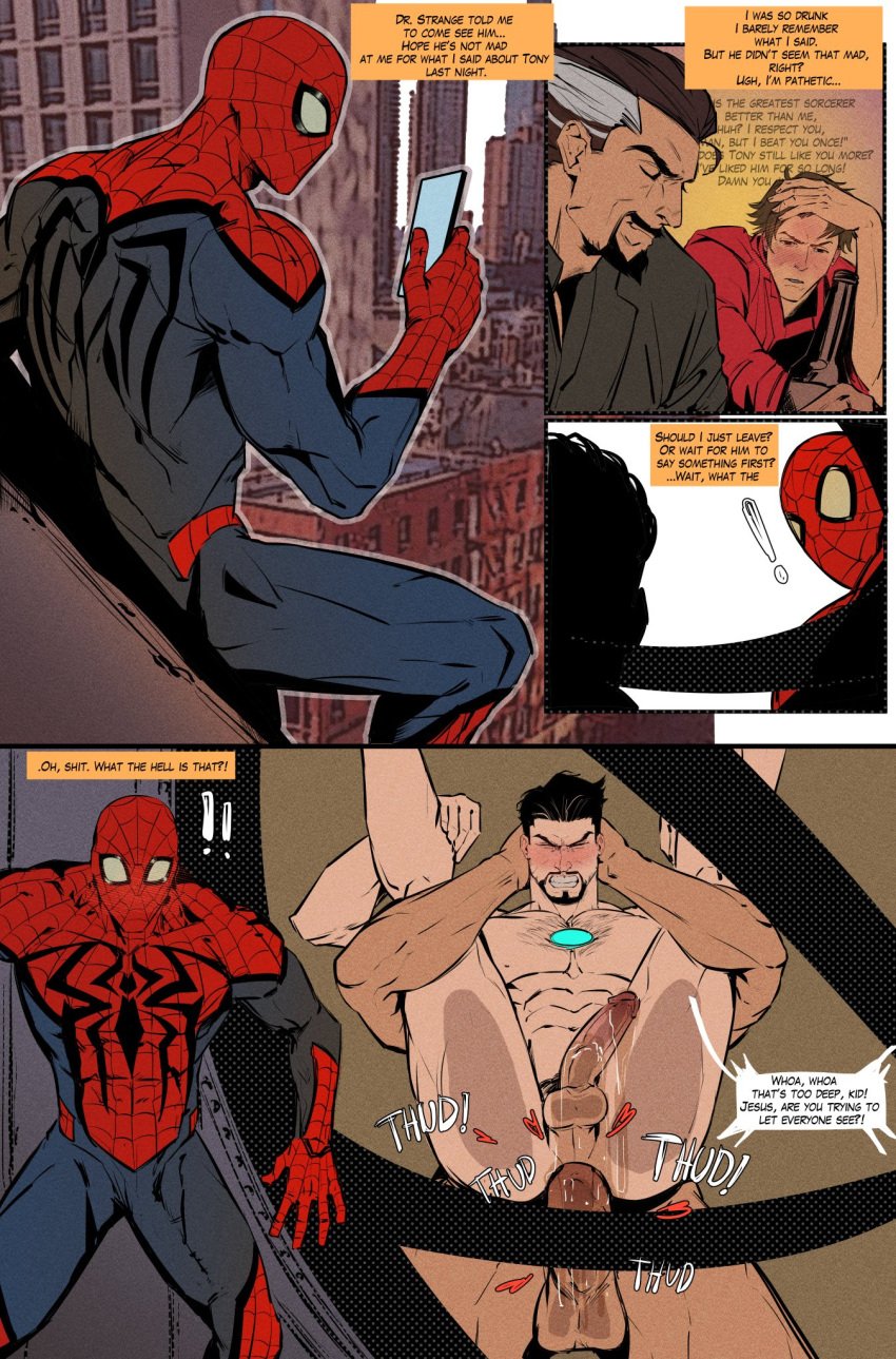 doctor_strange gay gay_sex iron_man male/male marvel marvel_comics marvel_rivals spider-man spider-man_(series)