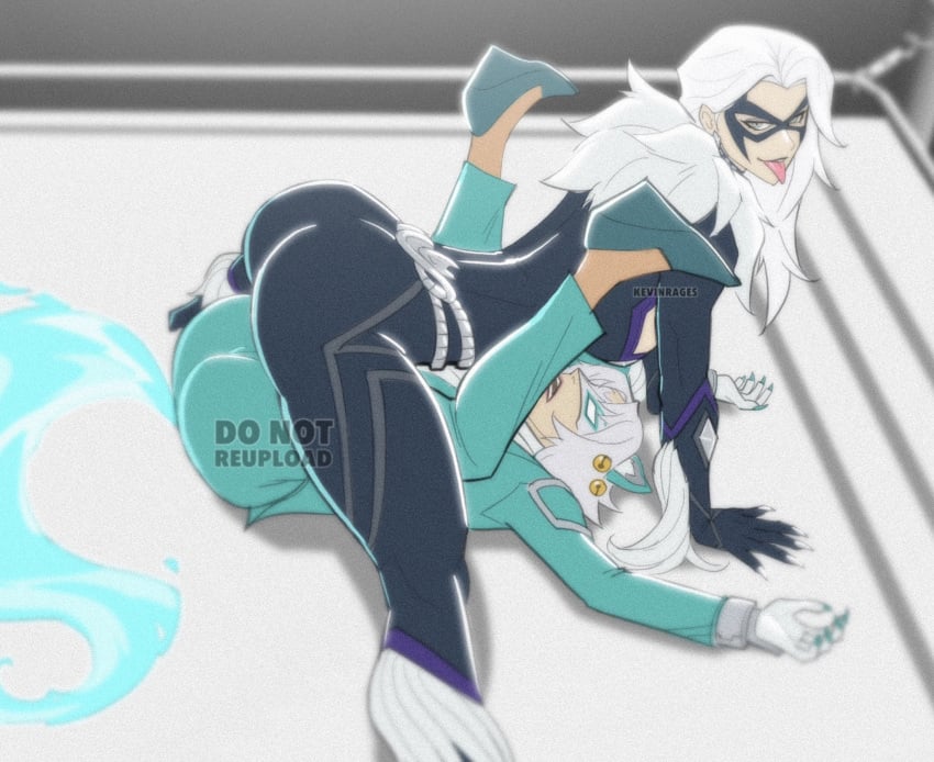 2026 2girls ami_han black_cat_(marvel) black_cat_(marvel_rivals) breasts camel_toe cameltoe dominant_female face_mask fat_ass felicia_hardy fox fox_ears fox_girl heroine implied_yuri kevinrages large_breasts legs legs_up long_hair looking_at_viewer marvel marvel_comics marvel_rivals mask masked_female netease_games no_sex pussy_visible_through_clothes pussy_visible_through_costume seductive seductive_look seductive_pose sexy_pose spider-man_(series) straddle straddling suit thick thick_ass thick_thighs thighhighs thighs white_fox_(marvel) white_fox_(marvel_rivals) white_hair wrestling wrestling_ring yuri