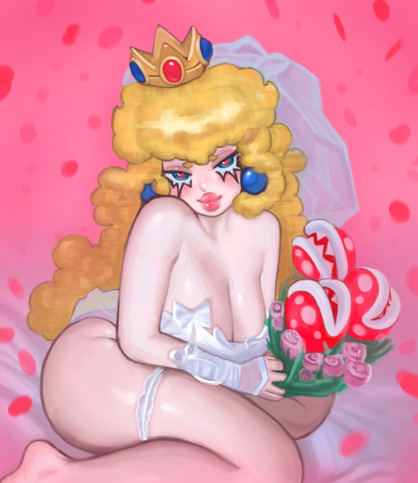 1girls 2025 2d 2d_(artwork) 2d_artwork adama39062 big_breasts big_thighs blonde_eyebrows blonde_female blonde_hair blonde_hair_female blush boquet breasts clothed clothed_female clothes clothing color colored crown curly curly_hair curly_hair_female dress ear_piercing ear_ring ear_rings earring earrings eyebrows eyelashes female female_focus female_only flowers hair heart heart-shaped_pupils heart_eyes horny horny_female light-skinned light-skinned_female light_body light_skin light_skinned light_skinned_female lips looking_at_viewer mario_(series) pale pale-skinned_female pale_body pale_skin pale_skinned_female pierced_ear pierced_ears piercing piercings princess princess_peach solo solo_female solo_focus tagme thick_thighs thighs wedding_dress yellow_hair