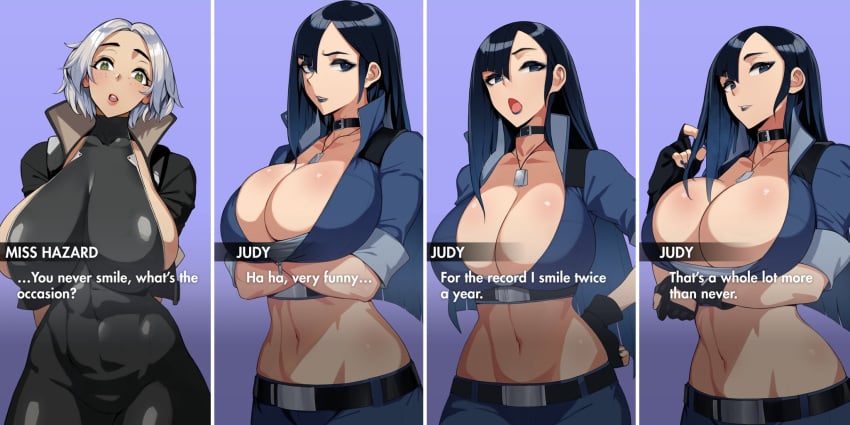 2girls a-block_(series) big_ass big_breasts breasts bust busty chest curvaceous curvy curvy_figure digital_drawing_(artwork) digital_media_(artwork) female hips hourglass_figure huge_ass huge_breasts human judy_blackburn large_ass large_breasts legs light-skinned_female light_skin mature mature_female miss_hazard original original_character original_characters rose_hazard slim_waist thick thick_hips thick_legs thick_thighs thighs voluptuous voluptuous_female waifusplit waist wide_hips
