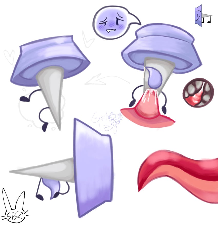 2boys after_sex anal_sex anon anonymous_male battle_for_dream_island bfdi bfdi_mini blush cum cum_in_anus drooling male non-human object_shows reference_image rule_63 shaded tack_(bfdi_mini) tentacle tentacle_in_anus tentacle_sex watermark