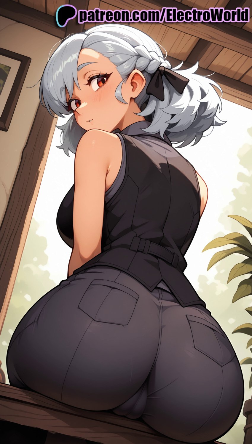 1girls 2025 ai ai_assisted ai_generated anime anime_girl anime_style artist_name ass ass bare_shoulders bench big_ass big_breasts big_breasts big_breasts big_butt big_chest booty braid breast breasts breasts breasts bubble_ass bubble_butt bust busty buttocks chest curvy_ass curvy_butt cute_ass electroworld fat_ass female firm_ass from_behind giant_ass girls&#039;_frontline girls&#039;_frontline_2:_exilium hair_ribbon heavy_ass hi_res high_quality high_resolution highres huge_ass juicy_ass juicy_butt large_ass large_breasts looking_at_viewer looking_back massive_ass pantylines patreon patreon_username perfect_ass plump_ass potted_plant red_eyes round_ass sexy_ass silver_hair sitting solo spas-12_(girls&#039;_frontline) stable_diffusion thick_ass tight_ass voluptuous_ass watermark wide_ass