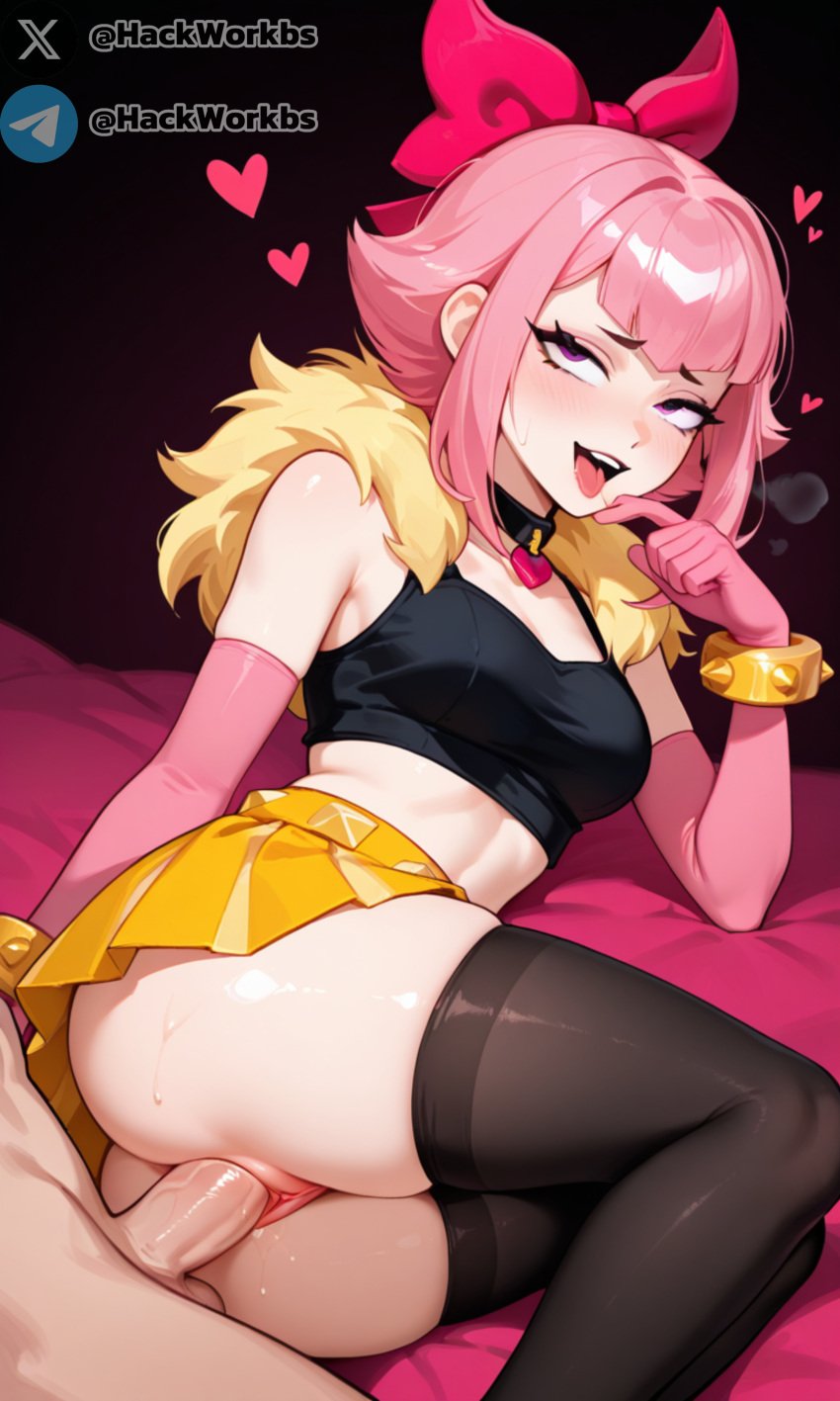 ai_generated brawl_stars breasts dick female legs melodie melodie_(brawl_stars) penis pussy vagina vaginal_sex