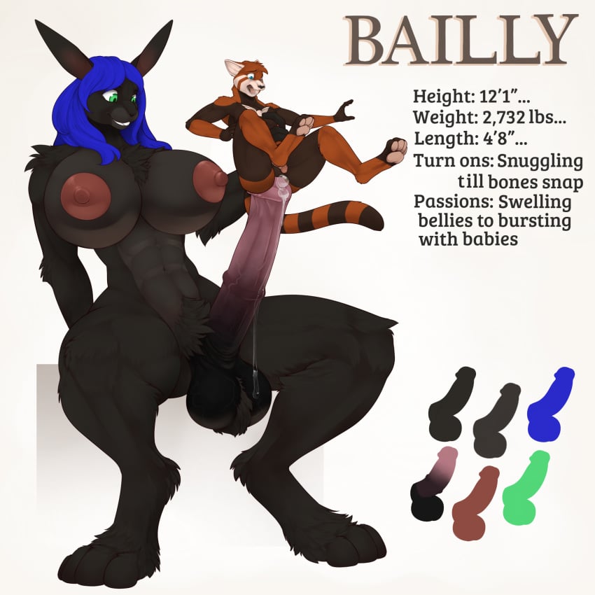 10s 1:1 2019 3_toes ailurid animal_genitalia animal_penis anthro areola balls big_breasts black_nose breasts character_sheet copyright_request draco32588 duo english_text equine_penis erection fasttrack37d fur furry futa_is_bigger futanari grin gynomorph gynomorph/male hair hi_res horsecock huge_breasts hyper hyper_breasts intersex intersex/male jay_(draco32588) lagomorph larger_futanari larger_intersex leporid male mammal model_sheet nipples open_mouth penis penis_size_difference rabbit red_panda simple_background size_difference smaller_male smile spread_legs spreading text toes vein white_background