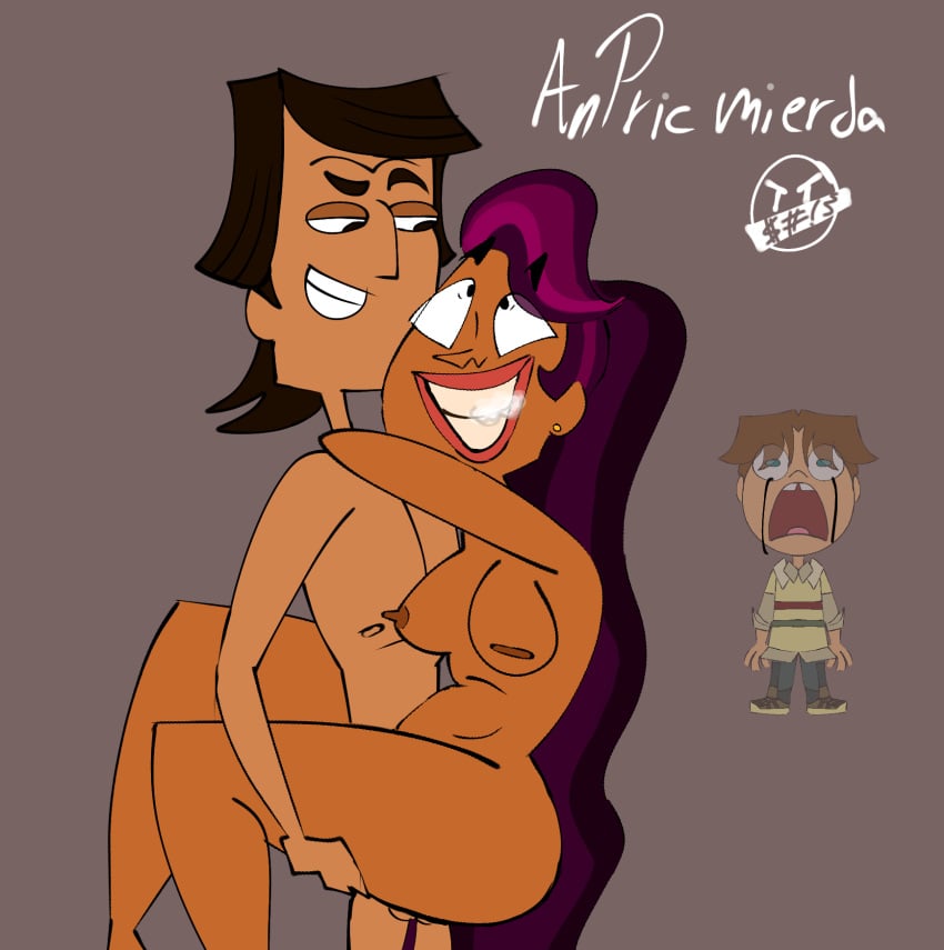 anpric_mierda breasts cody_(tdi) crying_black long_hair noah_(tdi) ntr pontefechaanpric sierra_(tdi) total_drama_island