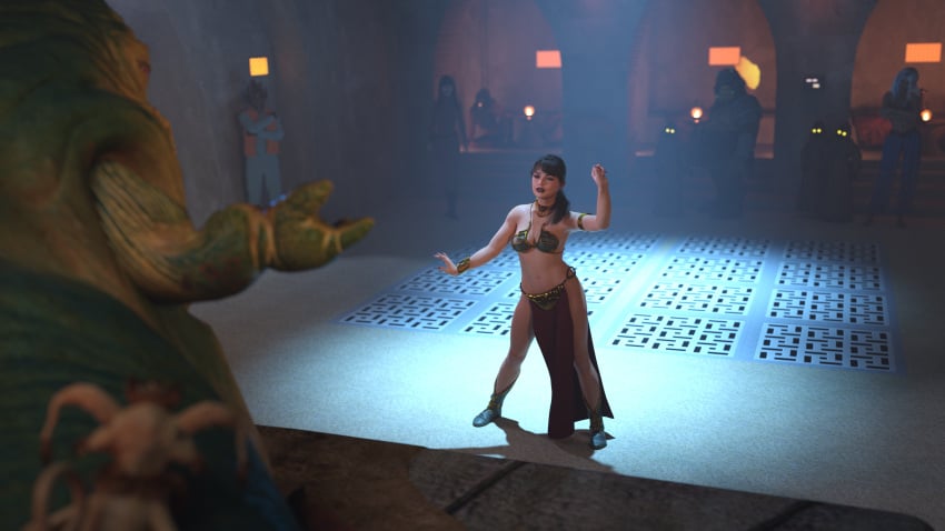 Jabba The Hutt (Qi'Ra) Rule 34 Image