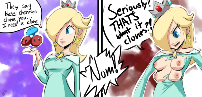 Double Cherry (Mario (Series)) Rule 34 Image