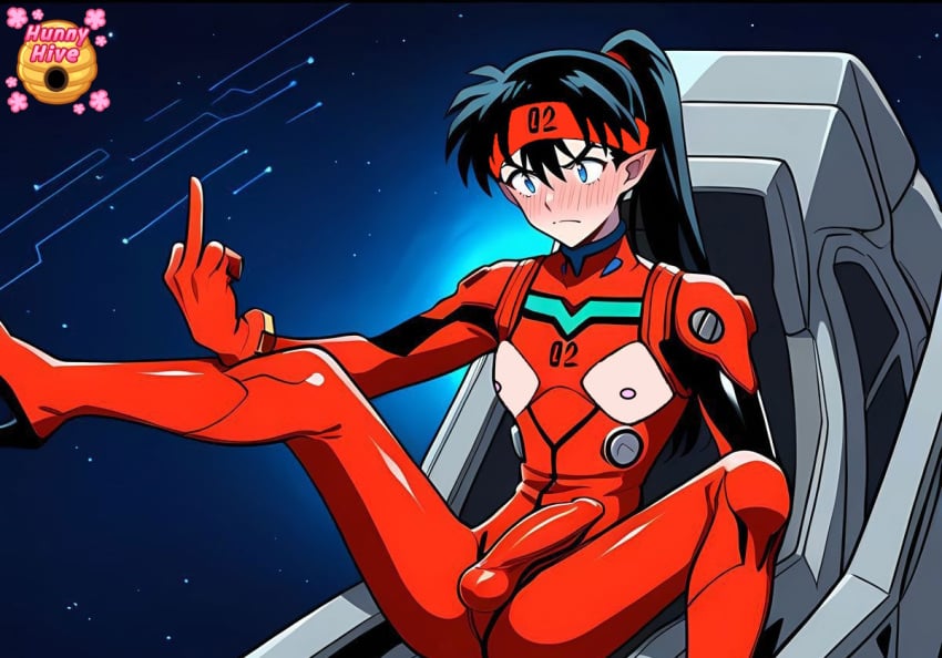 Asuka Langley Sohryu (Cosplay) Rule 34 Image