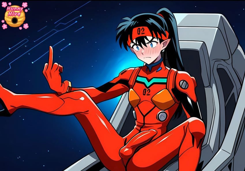 Asuka Langley Sohryu (Cosplay) Rule 34 Image