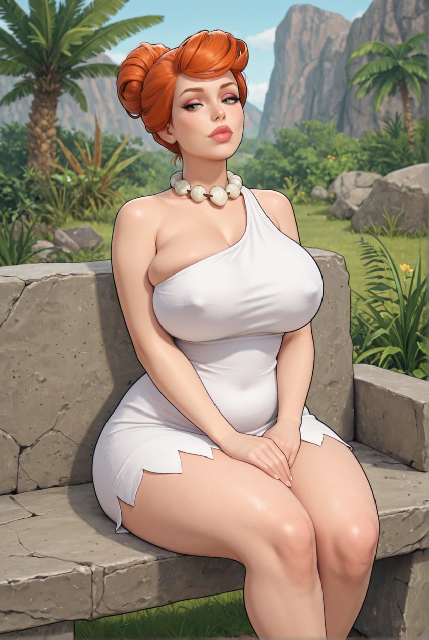 Wilma Flintstone (Hanna-Barbera) Rule 34 Image