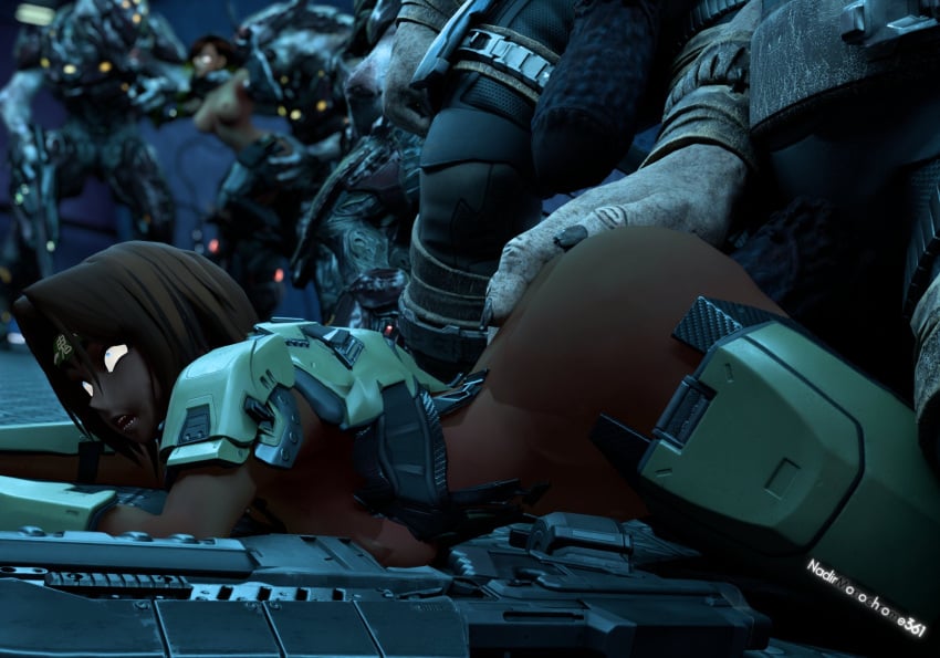 Female Spartan (Halo) Rule 34 Image