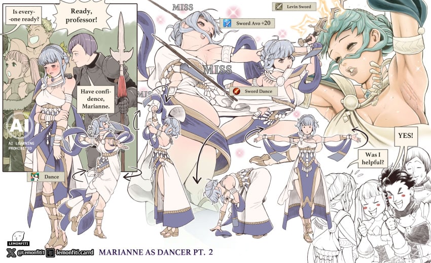 Byleth (Fire Emblem) (Male) Rule 34 Image