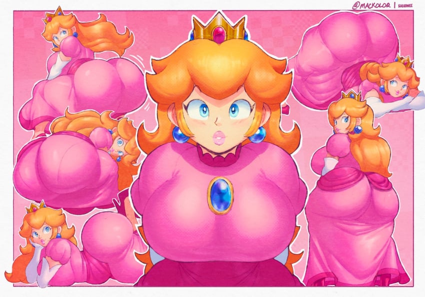 Princess Peach (Mario (Series)) Rule 34 Image